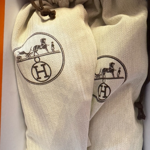 Hermes Oran shearling sandal - Size 39 - Picture 12 of 14